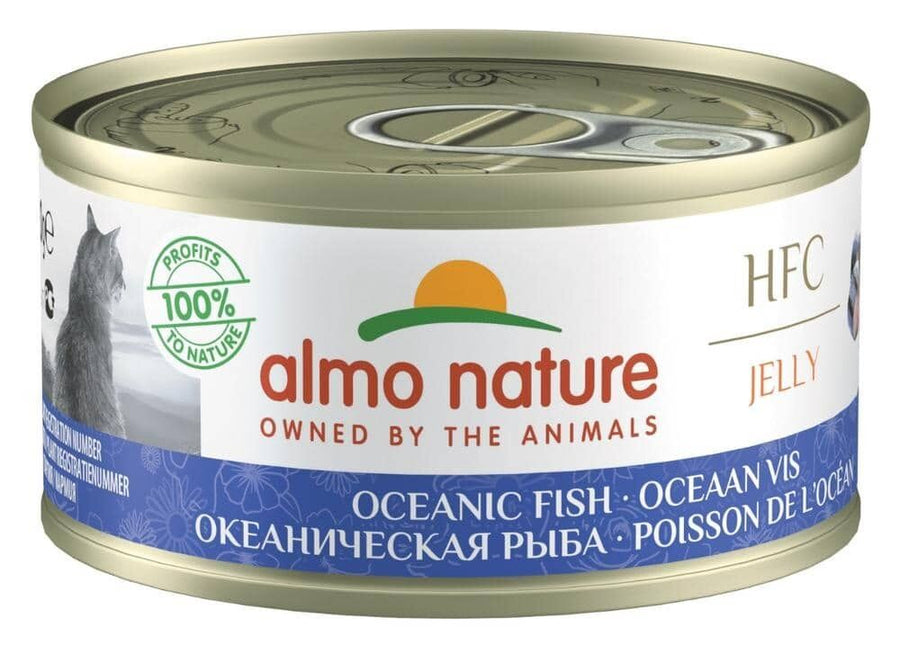 Almo Nature 貓濕糧 - HFC啫喱系列 - 海洋魚 70g