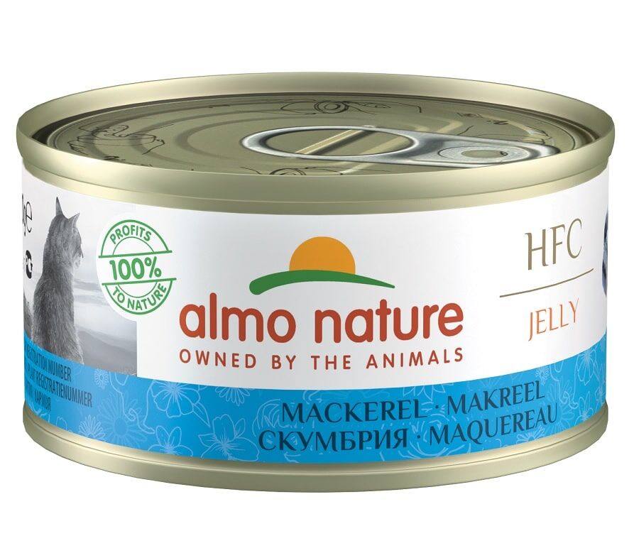 Almo Nature 貓濕糧 - HFC啫喱系列 - 鯖魚 70g