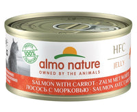 Almo Nature 貓濕糧 - HFC啫喱系列 - 三文魚胡蘿蔔 70g
