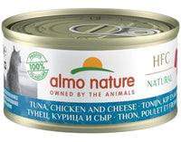 Almo Nature 貓濕糧 - HFC Natural - 吞拿魚雞肉芝士 70g