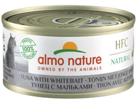 Almo Nature 貓濕糧 - HFC Natural - 吞拿魚白飯魚 70g