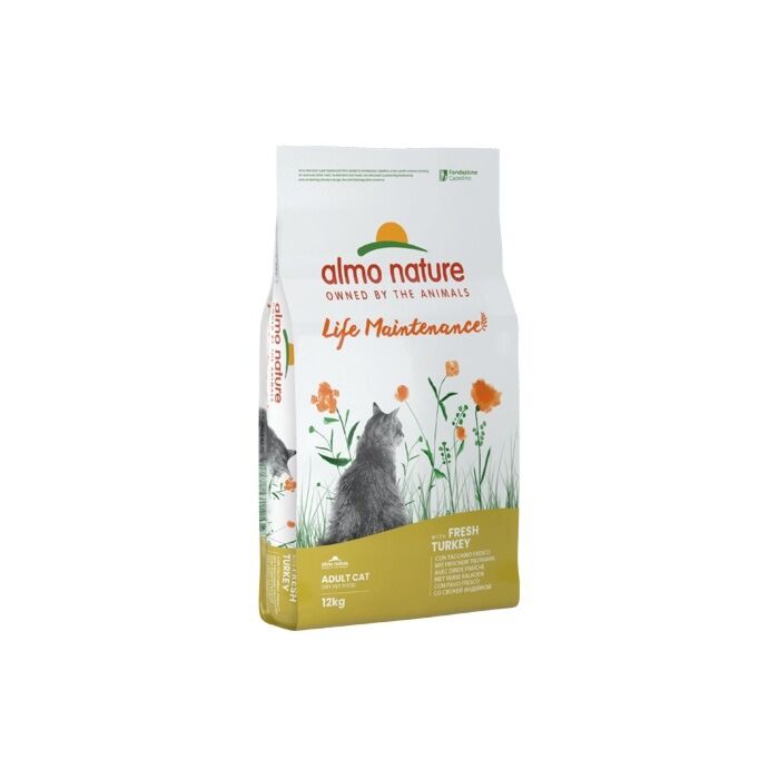 Almo Nature 貓乾糧 - Life Maintenance - 火雞肉配方