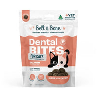 Bell_&_Bone_貓小食_三文魚+活性碳天然潔齒粒80g