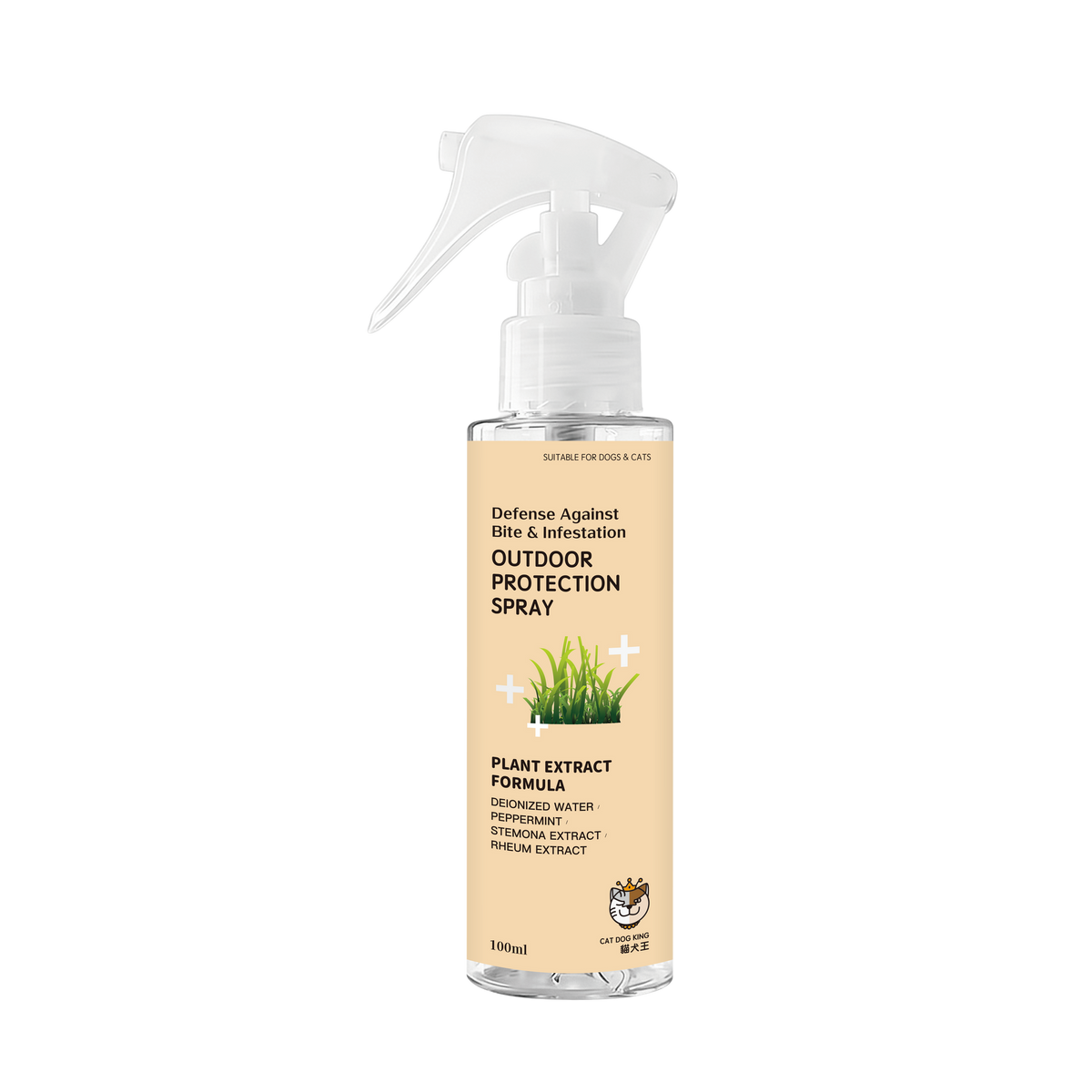CAT DOG KING 寵物戶外防護噴霧 (100ml) Outdoor Protection Spray 100ml