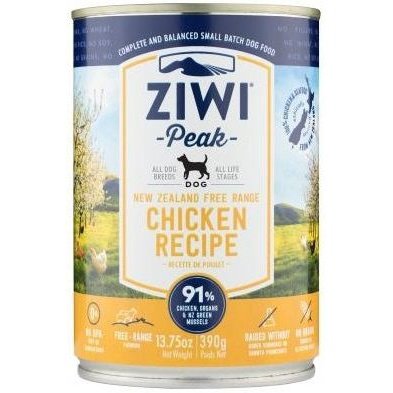 Ziwipeak 巔峰狗濕糧 - 無穀物 - 放養雞配方