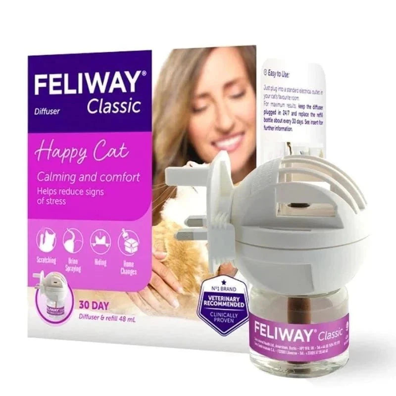 FELIWAY Classic Diffuser + Refill 貓咪費洛蒙情緒安定香薰插頭套裝