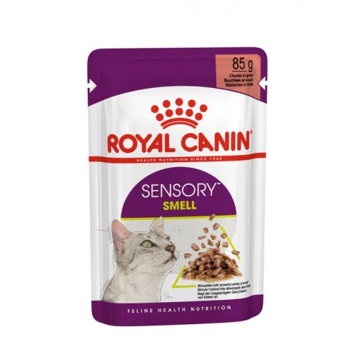 Royal Canin Sensory Smell Morsels in Gravy 貓感濕糧肉香營養主食系列 (肉汁) 85g
原價