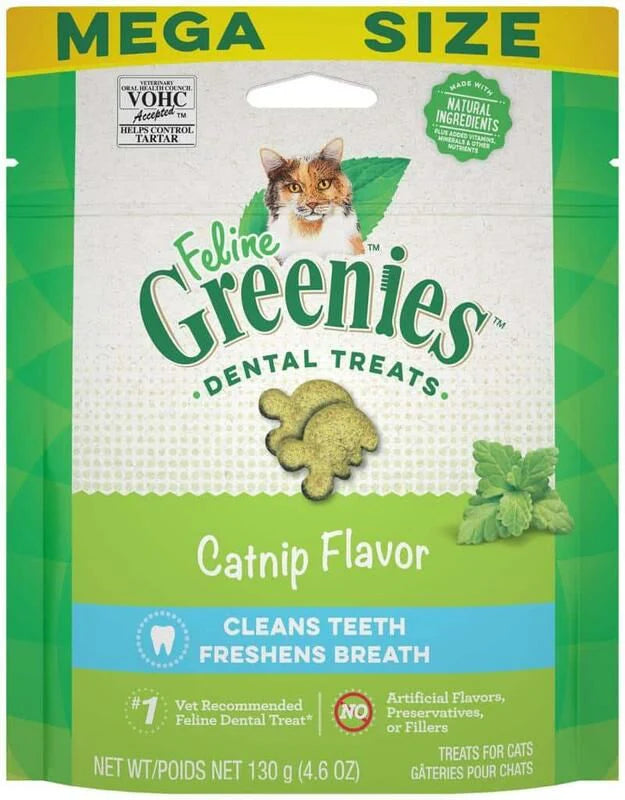 Greenies Feline Dental Treats 貓貓潔齒餅 4.6oz