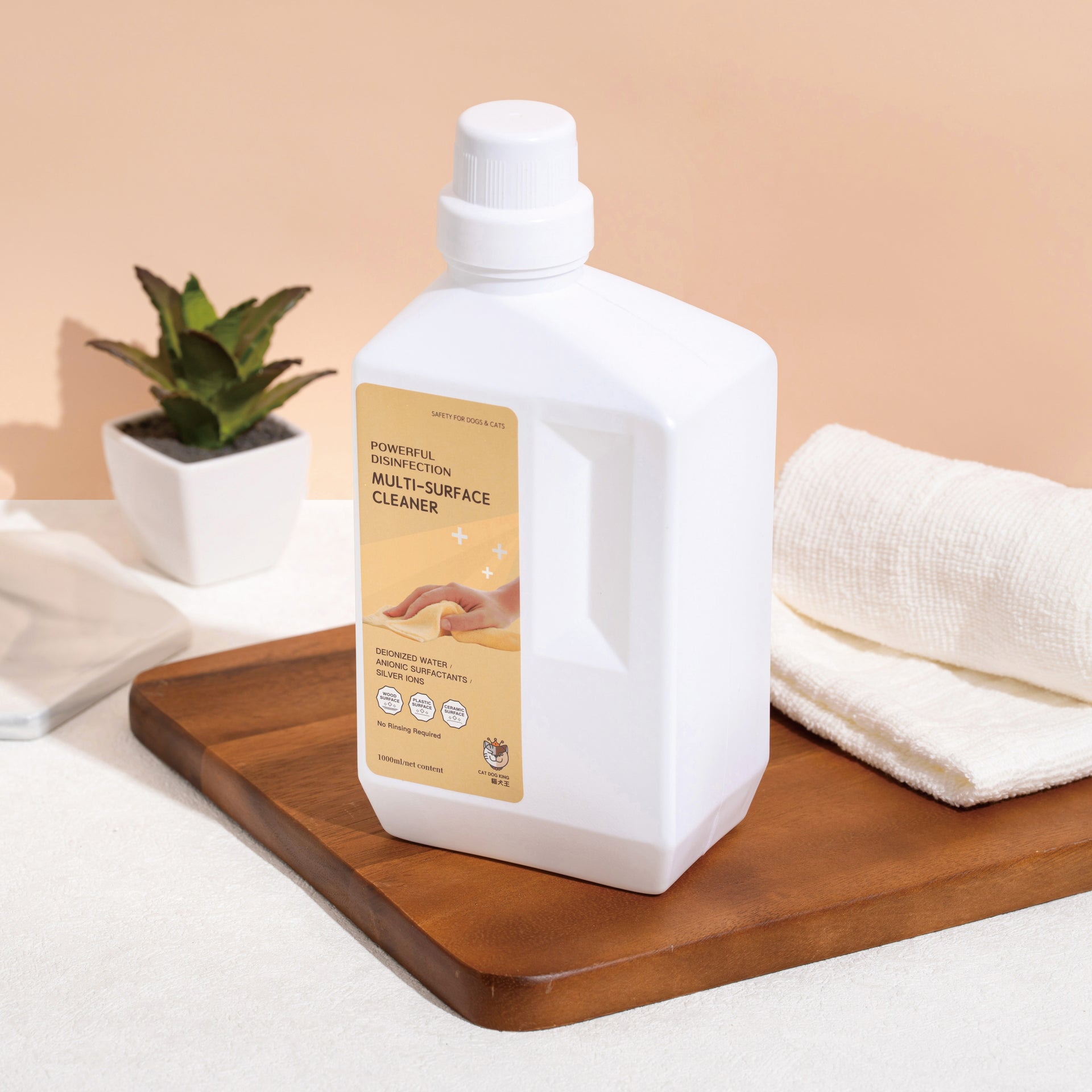 CAT DOG KING Disinfestion Mutli-Surface Cleaner 1000ml 除菌清潔液(多表面用) (1000ml)