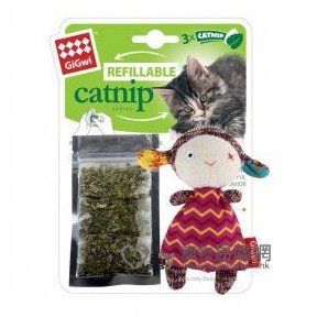 GIGWI_補充裝貓草玩具系列_針織羊