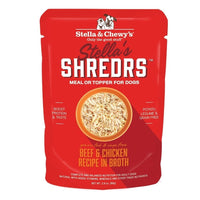Stella & Chewy's 美國狗濕糧 - 肉絲滋味包系列 - 草飼牛+放養雞 配方 2.8oz