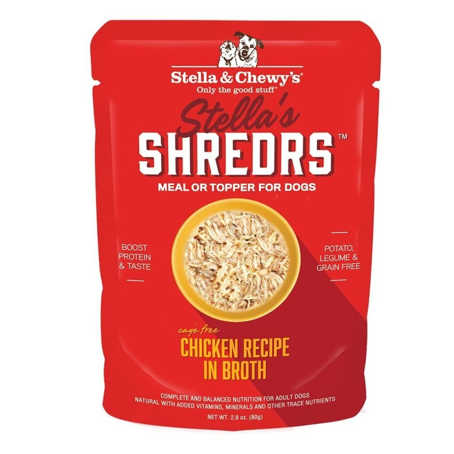 Stella & Chewy's 美國狗濕糧 - 肉絲滋味包系列 - 放養雞配方 2.8oz