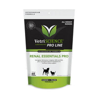 VETRISCIENCE Renal Essentials PRO 60 Bite-Sized Chews 貓狗腎臟補充咀嚼肉粒