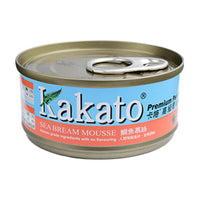 Kakato Sea Bream Mousse 70g - 鮮食罐 鯛魚慕絲 70g