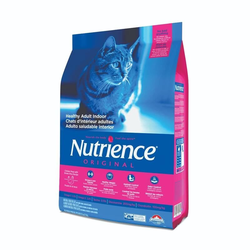 Nutrience_Original_雞肉、糙米去毛球配方_室內成貓