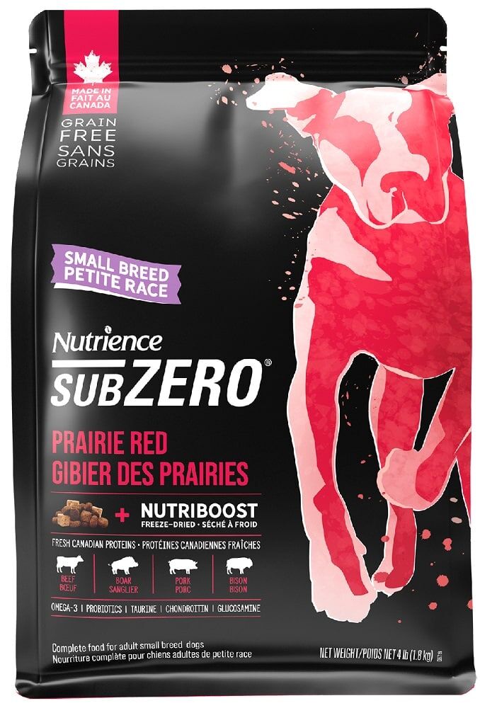 Nutrience_Sub_Zero_頂級紅肉_海魚_脫水肉粒配方_小型成犬