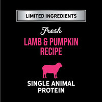 Nutrience_Sub_Zero_單一蛋白乾糧_脫水肉粒系列_羊肉_南瓜配方_成犬