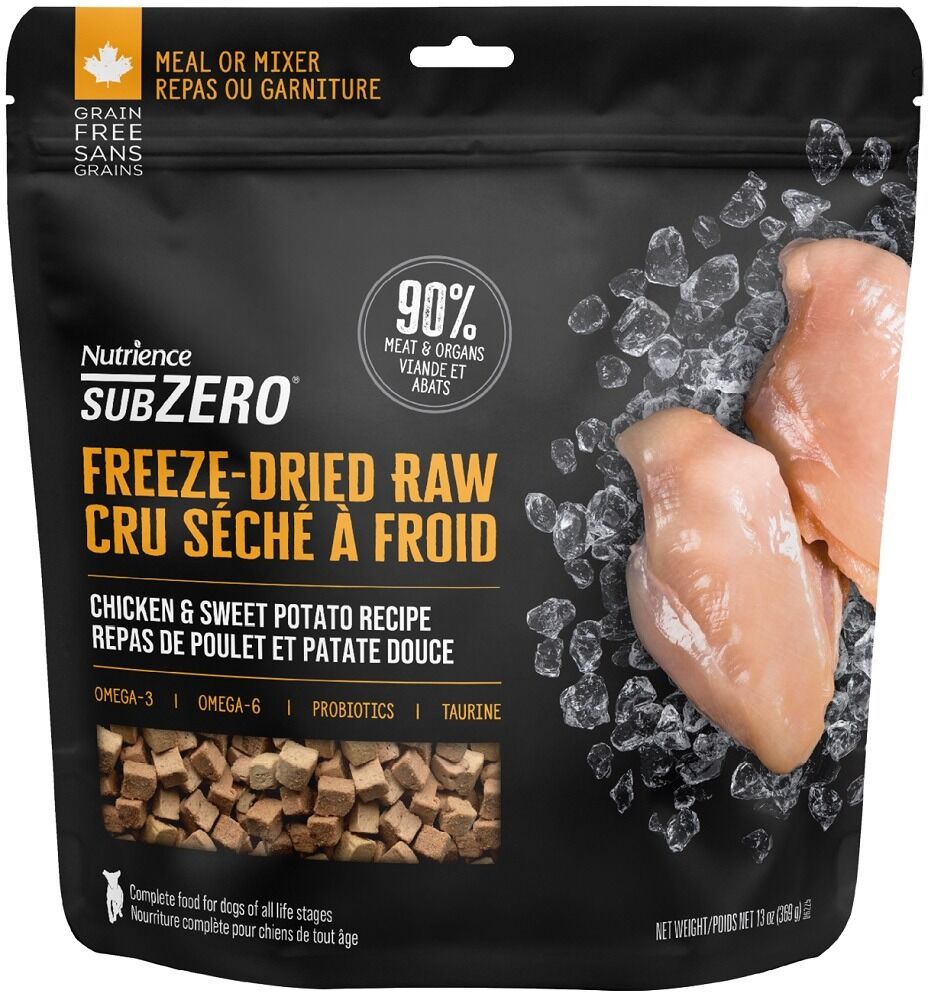 Nutrience_Sub_Zero_高蛋白凍乾生雞肉_甜薯配方_全犬