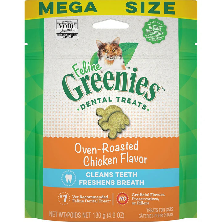 Greenies Feline Dental Treats 貓貓潔齒餅 4.6oz