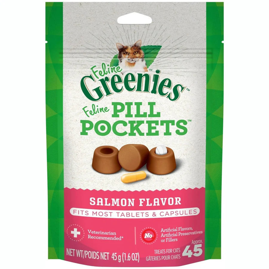 Greenies Pill Pocket Salmon (Cats)