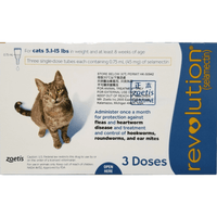 Revolution for Cats and Dogs (預防跳蚤、心絲蟲病、蛔蟲、鉤蟲、耳蟎)