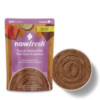 NowFresh 貓濕糧 高齡貓 吞拿魚及三文魚肉醬包2.5oz