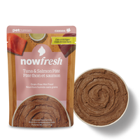 NowFresh 貓濕糧 全年齡貓 吞拿魚及三文魚肉醬包2.5oz