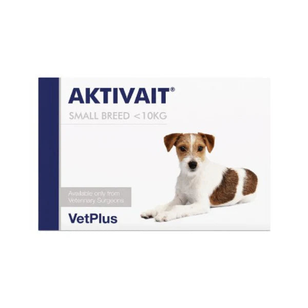 VetPlus - AKTIVAIT DOG Small Breed (Brain Health Supplements) 60caps 腦活素 小型犬 (60粒 藥丸裝)