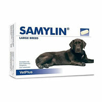 VetPlus - Samylin Tablet (Liver Supplement For Large Breed Dogs 30 - 40kg) 30 Tablets 肝臟補充藥劑 - 30粒 大型犬用款