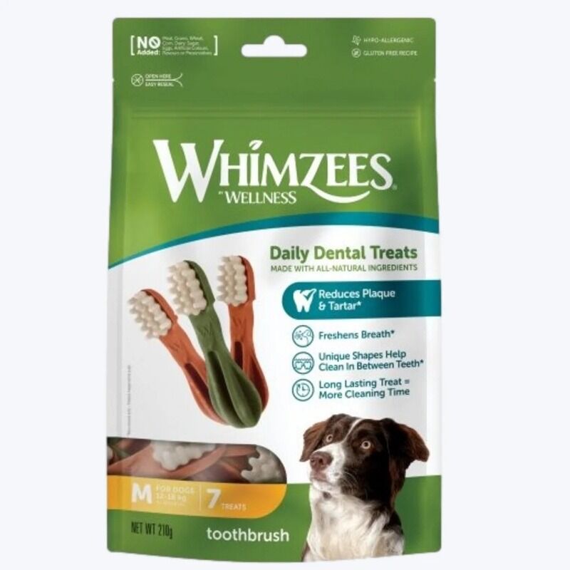 WHIMZEES 牙刷形潔齒骨7.4oz